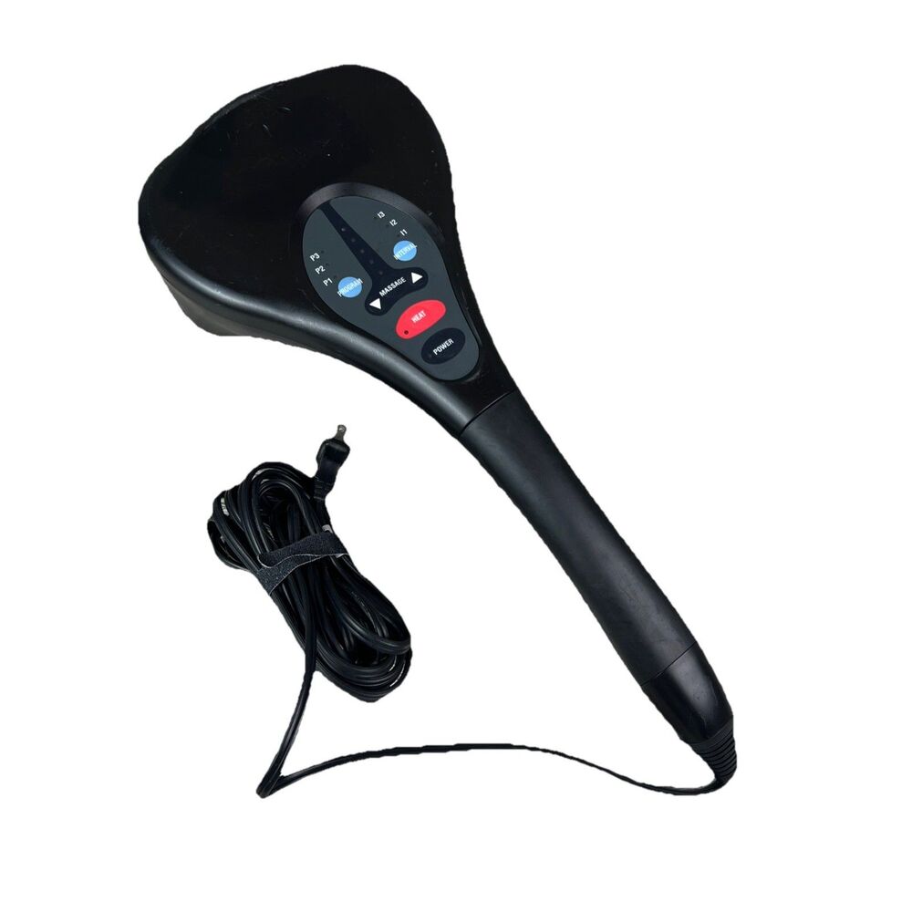 Homedics Deluxe PA-350H Percussion Programmable Massager With Heat TESTED